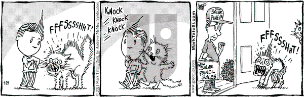 Lio on Thursday April 29, 2021 Comic Strip