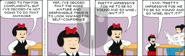 Nancy on Saturday March 13, 2021 Comic Strip