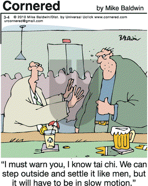 Cornered on Thursday March 4, 2010 Comic Strip