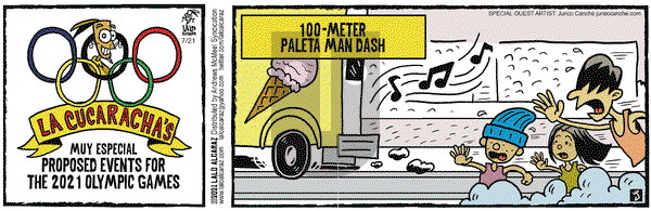 La Cucaracha on Wednesday July 21, 2021 Comic Strip