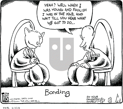 Tom Toles on Saturday June 23, 2001 Comic Strip
