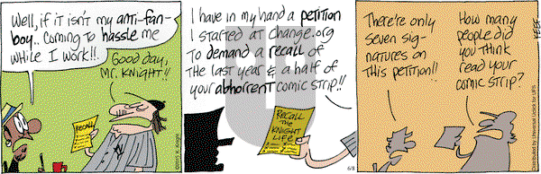 The Knight Life on Monday June 8, 2015 Comic Strip
