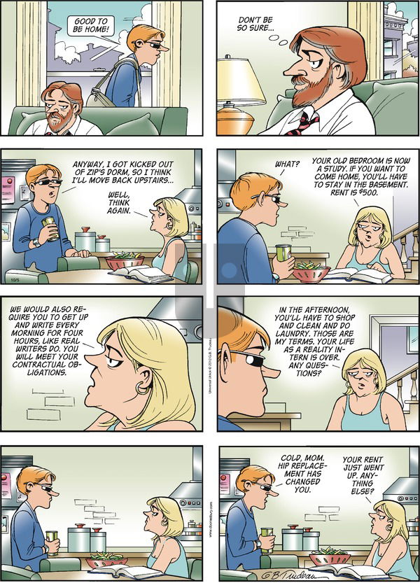 Doonesbury on Sunday October 5, 2014 Comic Strip