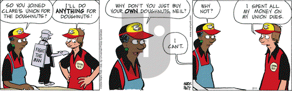 Lucky Cow on Wednesday February 11, 2004 Comic Strip