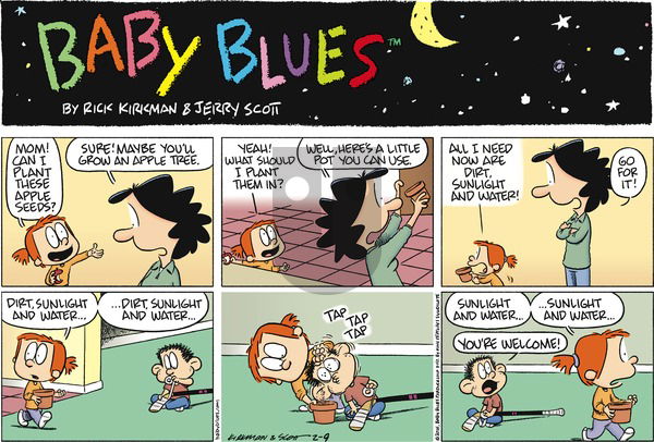 Baby Blues on Sunday February 9, 2020 Comic Strip