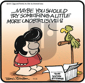 Ziggy on Thursday November 4, 2010 Comic Strip