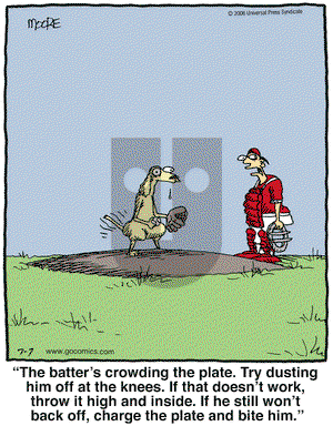 In the Bleachers on Friday July 7, 2006 Comic Strip