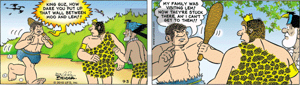 Alley Oop on Friday September 3, 2010 Comic Strip