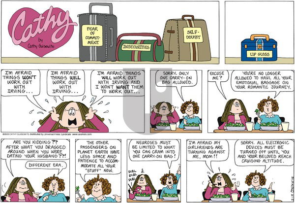 Cathy Classics on Sunday May 18, 2025 Comic Strip