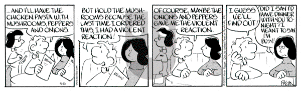 Drabble on Monday September 10, 2007 Comic Strip