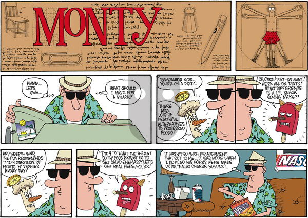 Monty on Sunday September 30, 2012 Comic Strip