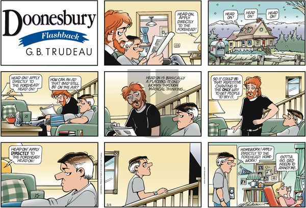 Doonesbury on Sunday May 4, 2008 Comic Strip