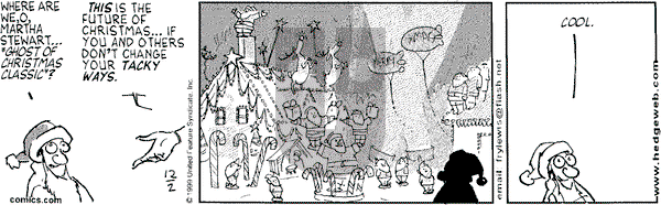 Over the Hedge on Thursday December 2, 1999 Comic Strip