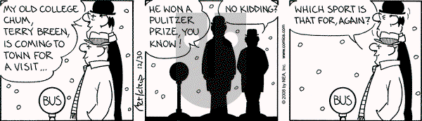 The Born Loser on Tuesday December 30, 2008 Comic Strip