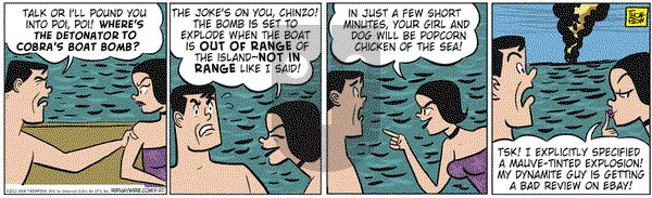 Rip Haywire on Tuesday March 20, 2012 Comic Strip
