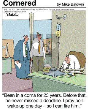 Cornered on Tuesday March 8, 2011 Comic Strip