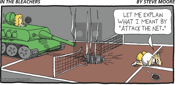 In the Bleachers on Sunday September 17, 2017 Comic Strip