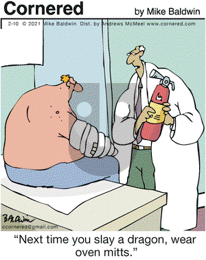 Cornered on Wednesday February 10, 2021 Comic Strip