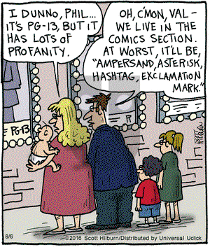 The Argyle Sweater on Saturday August 6, 2016 Comic Strip