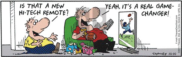 Frank and Ernest - Monday October 10, 2011 Comic Strip