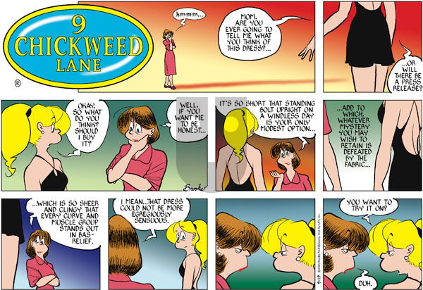 9 Chickweed Lane on Sunday September 19, 2004 Comic Strip