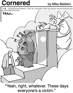 Cornered on Monday January 14, 2008 Comic Strip