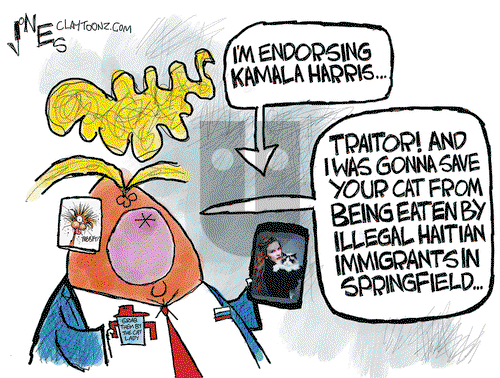 Clay Jones - Friday September 13, 2024 Comic Strip