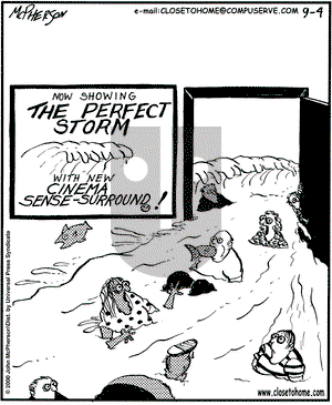 Close to Home on Monday September 4, 2000 Comic Strip