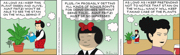 Nancy on Wednesday March 11, 2020 Comic Strip