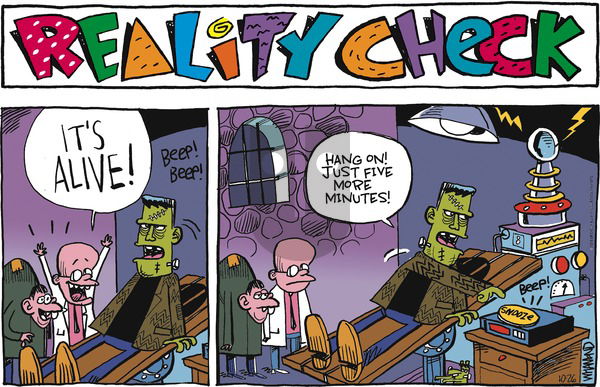 Reality Check on Sunday October 26, 2025 Comic Strip