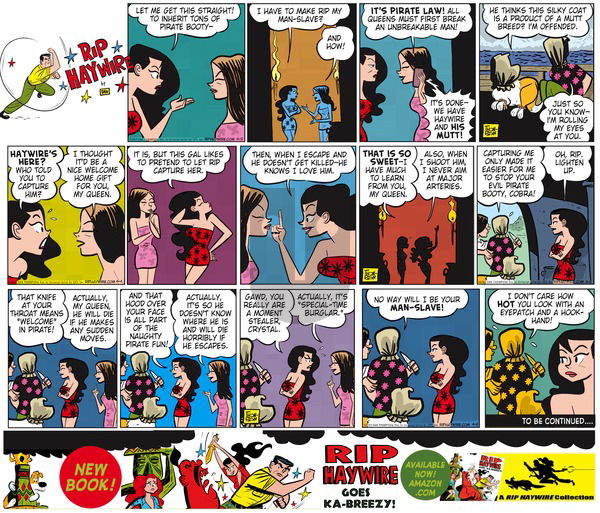 Rip Haywire on Sunday July 19, 2015 Comic Strip