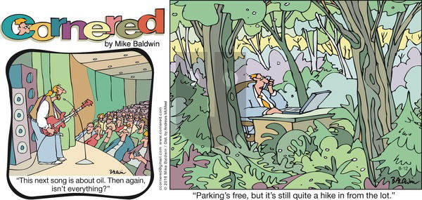 Cornered on Sunday August 12, 2018 Comic Strip