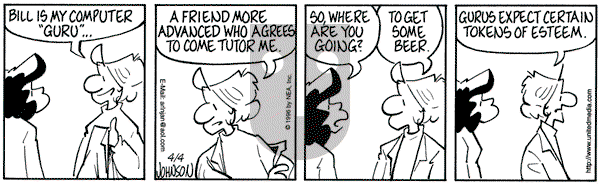 Arlo and Janis on Thursday April 4, 1996 Comic Strip