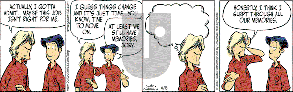 Baldo on Wednesday April 15, 2009 Comic Strip