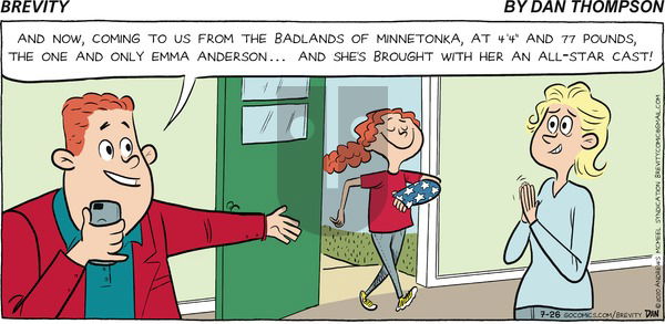 Brevity on Sunday July 26, 2020 Comic Strip