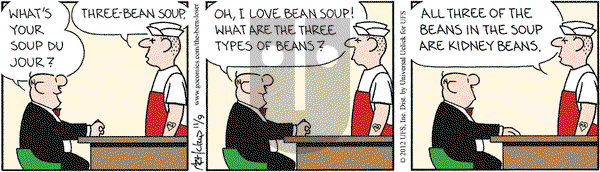 The Born Loser on Friday November 9, 2012 Comic Strip