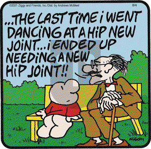 Ziggy on Wednesday August 4, 2021 Comic Strip