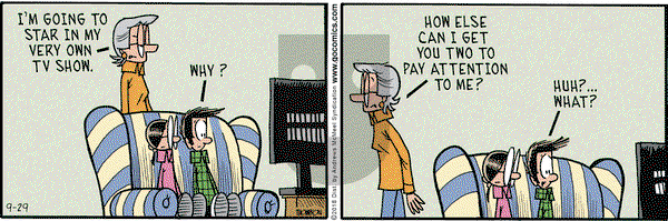 Grand Avenue on Saturday September 29, 2018 Comic Strip