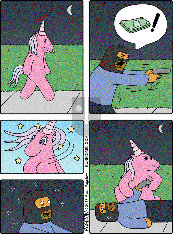 Buni on Monday July 17, 2017 Comic Strip