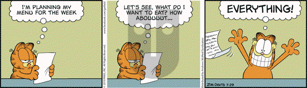 Garfield on Monday July 29, 2019 Comic Strip
