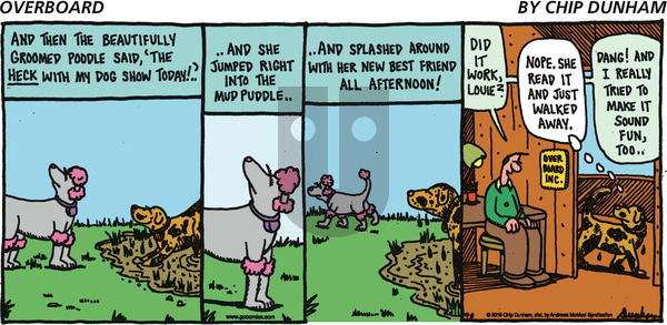Overboard on Sunday September 8, 2019 Comic Strip