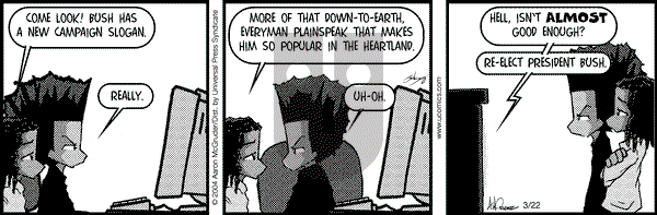 The Boondocks on Monday October 24, 2011 Comic Strip