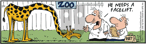 Frank and Ernest on Wednesday August 17, 2011 Comic Strip