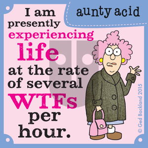 Aunty Acid on Monday April 13, 2015 Comic Strip