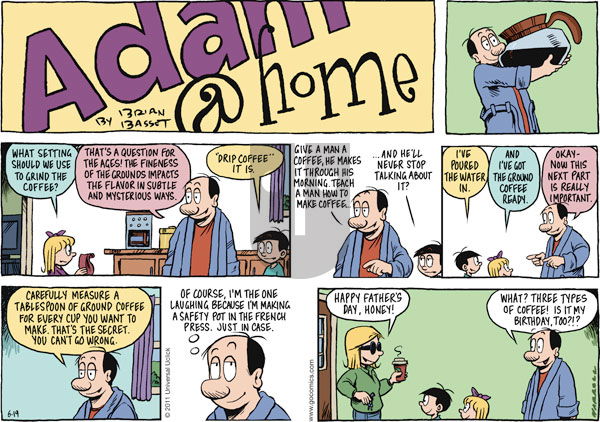 Adam@Home on Sunday June 19, 2011 Comic Strip