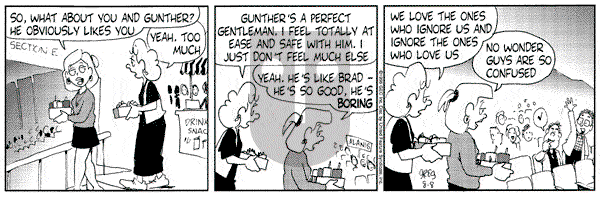 Luann on Thursday August 8, 1996 Comic Strip
