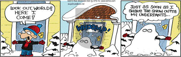 Soup to Nutz - Old on Thursday January 28, 2010 Comic Strip