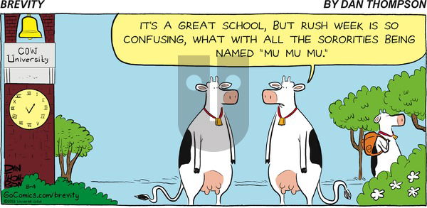 Brevity on Sunday August 4, 2013 Comic Strip