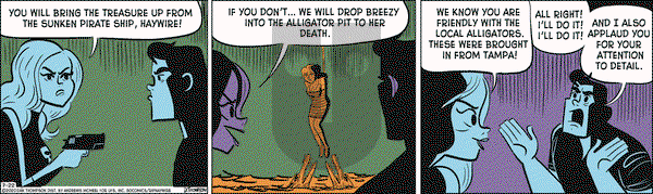 Rip Haywire on Wednesday July 22, 2020 Comic Strip
