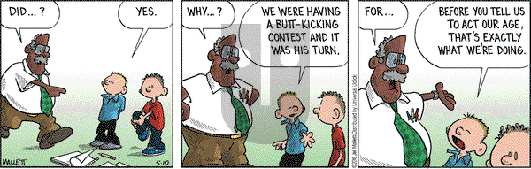 Frazz on Tuesday May 10, 2016 Comic Strip